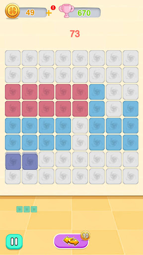 Line Wipe Block Grid official game screen